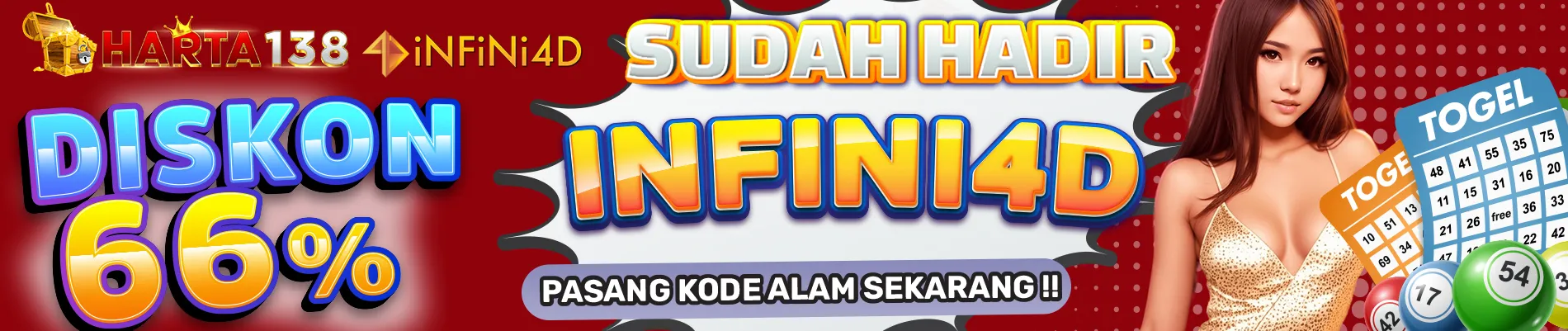 PROMO TOGEL INFINI4D HARTA138